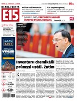 E-magazín E15 22.2.2013 - Czech Media Invest