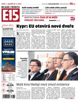 E-magazín E15 18.3.2013 - Czech Media Invest