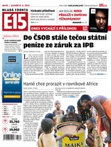 E-magazín E15 8.4.2013 - Czech Media Invest