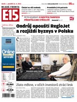 E-magazín E15 15.4.2013 - Czech Media Invest