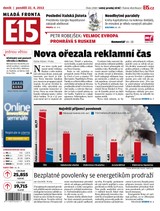 E-magazín E15 22.4.2013 - Czech Media Invest