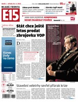 E-magazín E15  24.4.2013 - Czech Media Invest