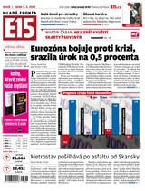 E-magazín E15 3.5.2013 - Czech Media Invest