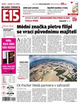 E-magazín E15 7.6.2013 - Czech Media Invest