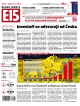 E-magazín E15 28.6.2013 - Czech Media Invest