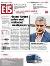 E-magazín E15 6.8.2013 - Czech Media Invest