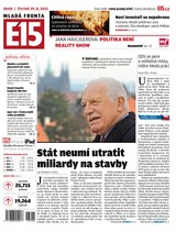 E-magazín E15 29.8.2013 - Czech Media Invest