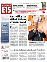 E-magazín E15 1.11.2013 - Czech Media Invest