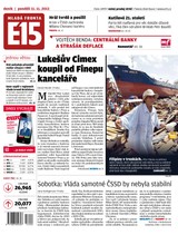 E-magazín E15 11.11.2013 - Czech Media Invest