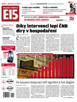 E-magazín E15 12.11.2013 - Czech Media Invest