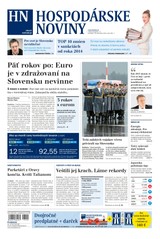 E-magazín Hospodárske noviny 30.12.2013 - MAFRA Slovakia, a.s.