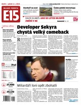 E-magazín E15 3.1.2014 - Czech Media Invest