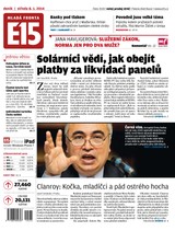E-magazín E15 8.1.2014 - Czech Media Invest