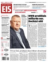 E-magazín E15 14.2.2014 - Czech Media Invest