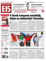 E-magazín E15 17.2.2014 - Czech Media Invest