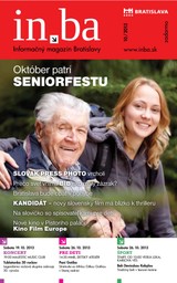 E-magazín In.ba.10/2013 - Redakcia magazínu in.ba, Oddelenie marketingu a vzťahov s verejnosťou Kancelária primátora Hlavného mesta SR Bratislava