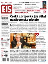 E-magazín E15 4.4.2014 - Czech Media Invest