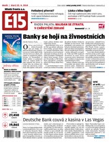 E-magazín E15 22.4.2014 - Czech Media Invest