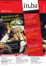 E-magazín In.ba 4/2011 - Redakcia magazínu in.ba, Oddelenie marketingu a vzťahov s verejnosťou Kancelária primátora Hlavného mesta SR Bratislava