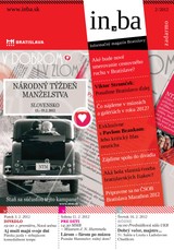 E-magazín In.ba 2/2012 - Redakcia magazínu in.ba, Oddelenie marketingu a vzťahov s verejnosťou Kancelária primátora Hlavného mesta SR Bratislava