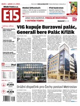 E-magazín E15 2.5.2014 - Czech Media Invest