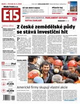 E-magazín E15 15.5.2014 - Czech Media Invest
