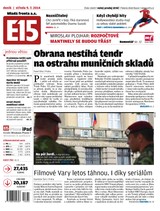 E-magazín E15 9.7.2014 - Czech Media Invest