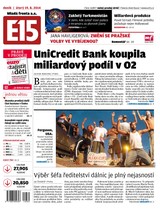 E-magazín E15 19.8.2014 - Czech Media Invest