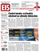 E-magazín E15 5.9.2014 - Czech Media Invest