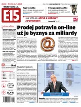 E-magazín E15 11.9.2014 - Czech Media Invest