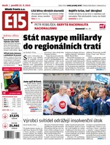 E-magazín E15 22.9.2014 - Czech Media Invest