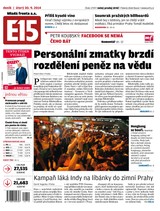 E-magazín E15 30.9.2014 - Czech Media Invest
