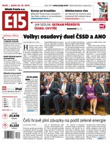 E-magazín E15 10.10.2014 - Czech Media Invest