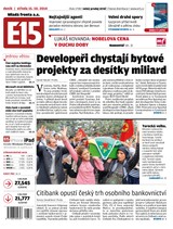 E-magazín E15 15.10.2014 - Czech Media Invest
