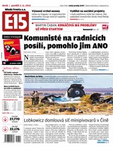 E-magazín E15 3.11.2014 - Czech Media Invest