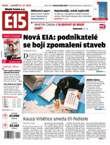 E-magazín E15 15.12.2014 - Czech Media Invest
