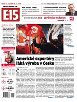 E-magazín E15 26.1.2015 - Czech Media Invest