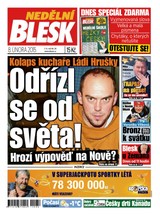 E-magazín Nedělní BLESK - 8.2.2015 - CZECH NEWS CENTER a. s.