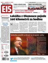 E-magazín E15 16.3.2015 - Czech Media Invest