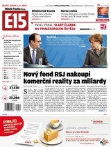 E-magazín E15 1.4.2015 - Czech Media Invest