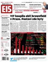 E-magazín E15 9.4.2015 - Czech Media Invest