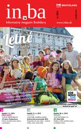E-magazín inba 6/2015 - Redakcia magazínu in.ba, Oddelenie marketingu a vzťahov s verejnosťou Kancelária primátora Hlavného mesta SR Bratislava