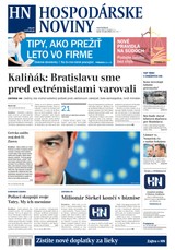 E-magazín Hospodárske noviny 23.06.2015 - MAFRA Slovakia, a.s.