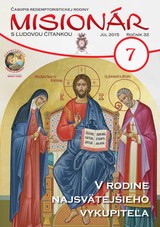 E-magazín Misionar 7/2015 - Redemptoristi – Vydavateľstvo Misionár