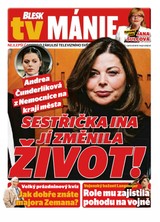 E-magazín Blesk Tv manie - 11.7.2015 - CZECH NEWS CENTER a. s.