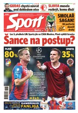 E-magazín Sport - 18.7.2015 - CZECH NEWS CENTER a. s.