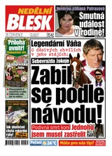 E-magazín Nedělní Blesk - 26.7.2015 - CZECH NEWS CENTER a. s.
