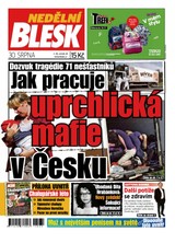 E-magazín Nedělní Blesk - 30.8.2015 - CZECH NEWS CENTER a. s.