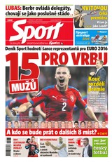 E-magazín Sport - 9.9.2015 - CZECH NEWS CENTER a. s.