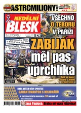 E-magazín Nedělní Blesk - 15.11.2015 - CZECH NEWS CENTER a. s.